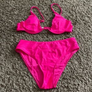 Sexy Pink Swimsuit